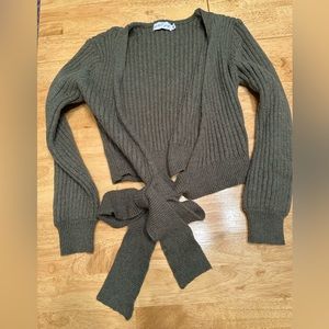 Petal & Pup Ballet wrap sweater cardigan